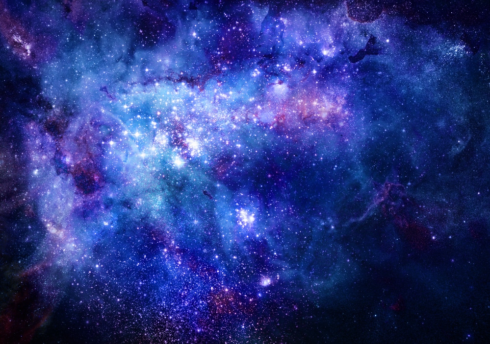 nebula gas cloud in deep outer space