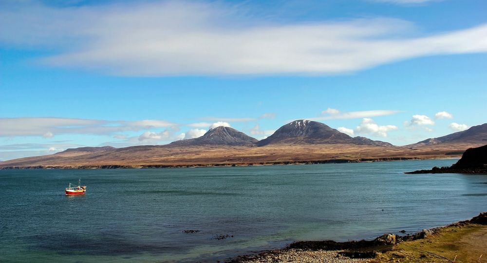 Looking Over to Jura from The Isle of Islay