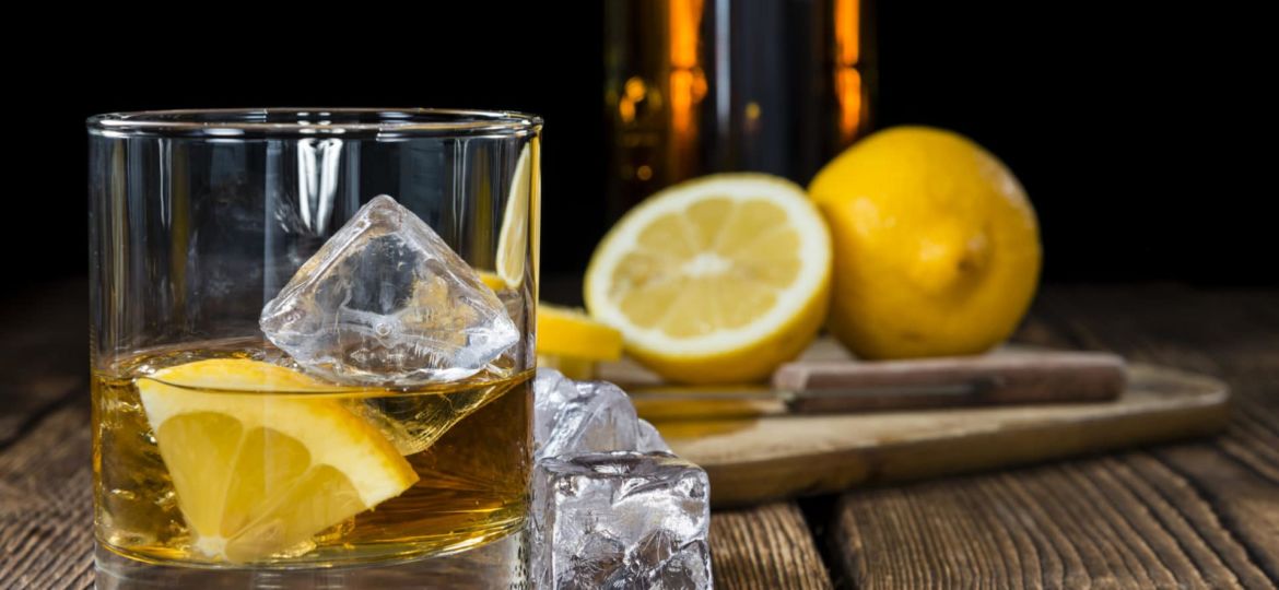 Whiskey with Lemon