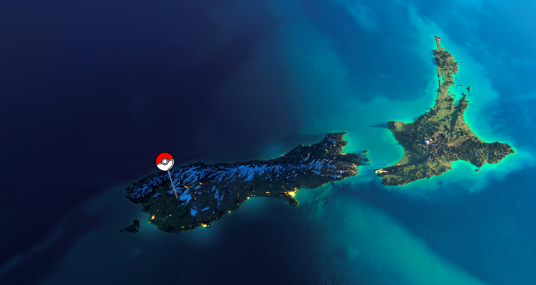 Eine Aufnahme von Neuseeland als Titelbild zur Folge 98 – Pokémon äh Pōkeno Whisky