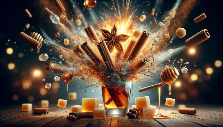 Gewürzexplosion mit Zimt, Honig und Zuckerwürfeln – Titelbild Folge 145 „Honigkick & Zimtfeuerwerk“